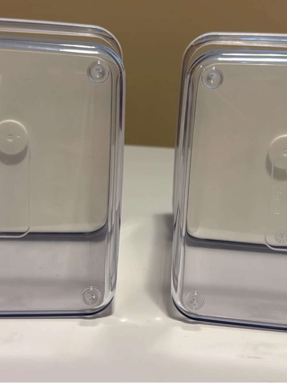 OXO Pop Clear Food Storage Canisters with White Lids - Set Seven!